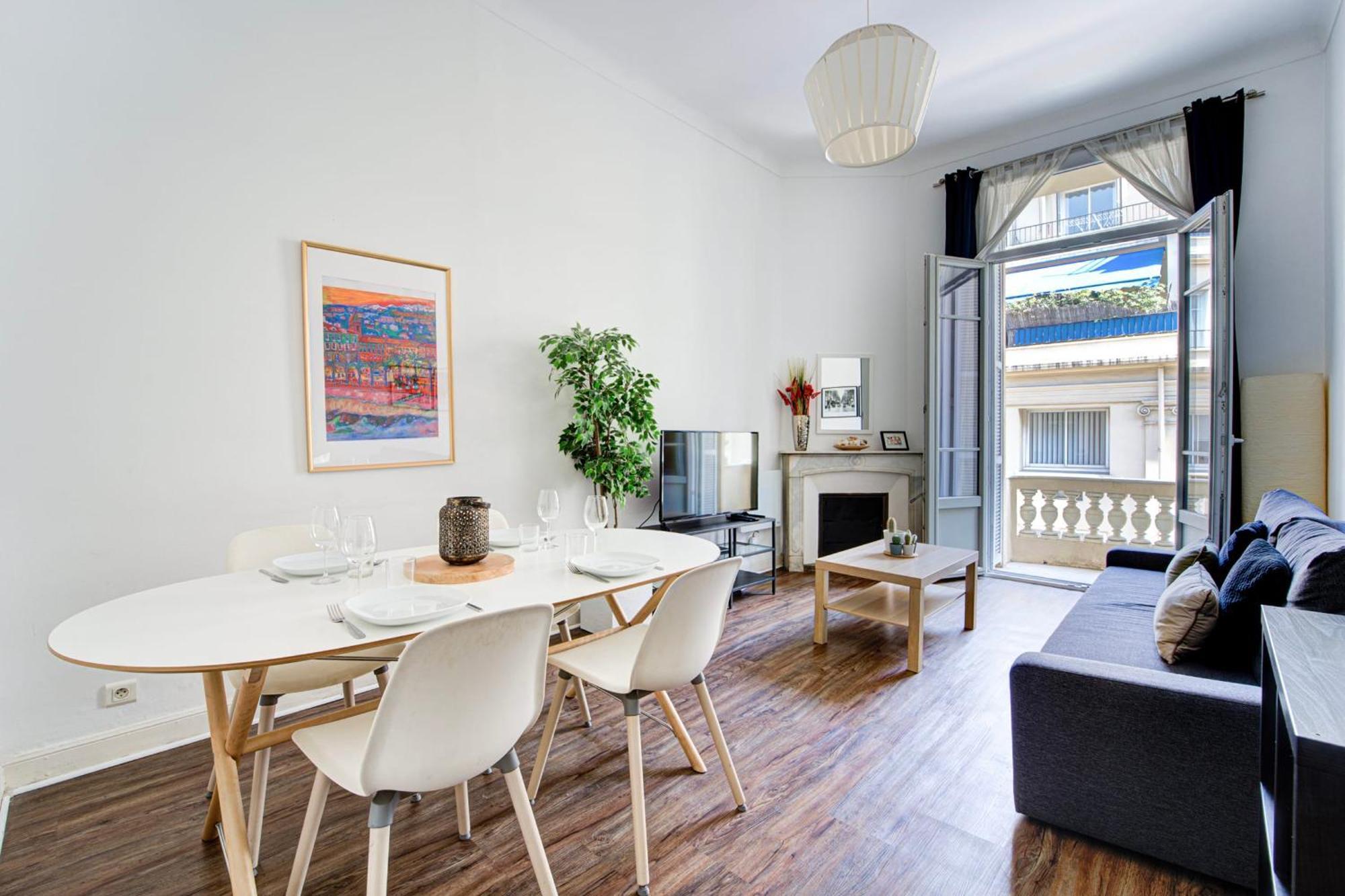 L'Ecrin Blanc Nicois - Welkeys Apartment Nice Luaran gambar