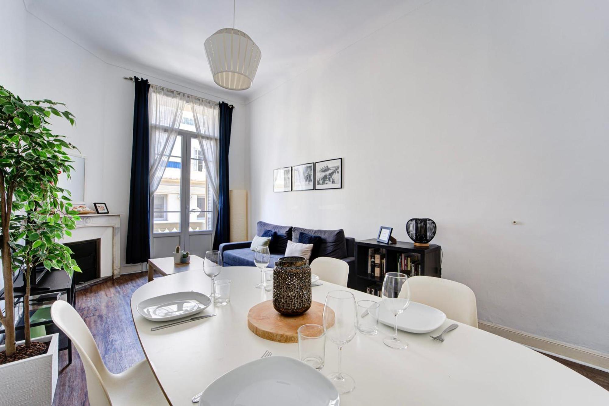 L'Ecrin Blanc Nicois - Welkeys Apartment Nice Luaran gambar